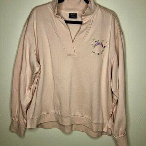 Charles River Women’s XL Light Pink Minnie Mouse Sweatshirt